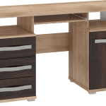 WIP PC stolík ANGEL | 03 Farba: Craft tobaco / craft biely