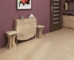 WIP Skladací jedálenský stôl EXPERT 6 Farba: Jelša – Obrázok 2