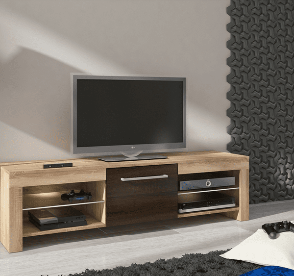 WIP TV stolík FLEX Farba: dub sonoma svetlá