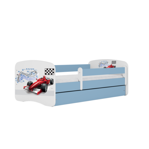 Detská posteľ Babydreams formula 1 modrá Detská posteľ Babydreams formula 1 modrá