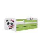Dětská postel Babydreams panda zelená