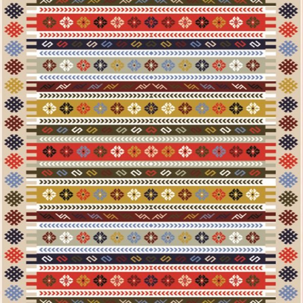 Koberec Aztec 80x200 cm viacfarebný