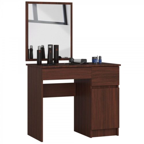 Kozmetický stolík so zrkadlom P-2/SL wenge pravý Kozmetický stolík so zrkadlom P-2/SL wenge pravý