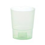 Kvetináč Coubi Orchidea zelený transparentný