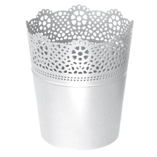Kvetináč s čipkou Lace biely Kvetináč s čipkou Lace biely