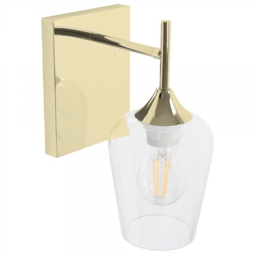 Nástěnná lampa Kinkiet V zlatá Nástěnná lampa Kinkiet V zlatá