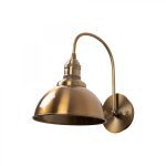 Nástenná lampa Varzan mosadz