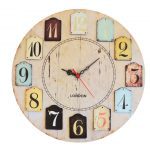 Nástenné hodiny Retro 40 cm viacfarebné
