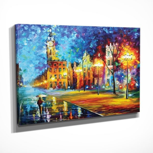 Obraz CLASSIFA 30x40 cm modrý/žltý