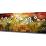 Obraz na plátně Daisy hood PC146 30x80 cm