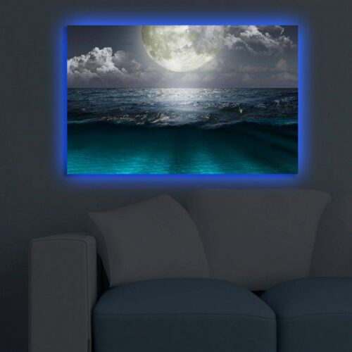 Obraz s led osvetlením Simon 70x45 cm Obraz s led osvetlením Simon 70x45 cm