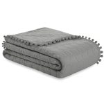 Prehoz na posteľ AmeliaHome Meadore III graphite