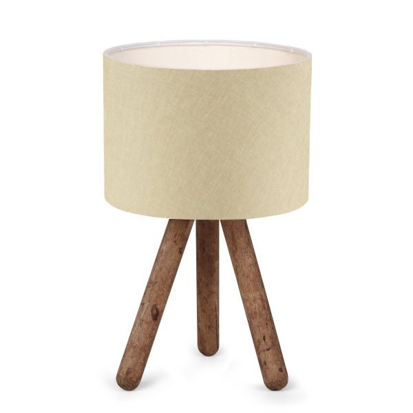Stolná lampa Aydo I béžová