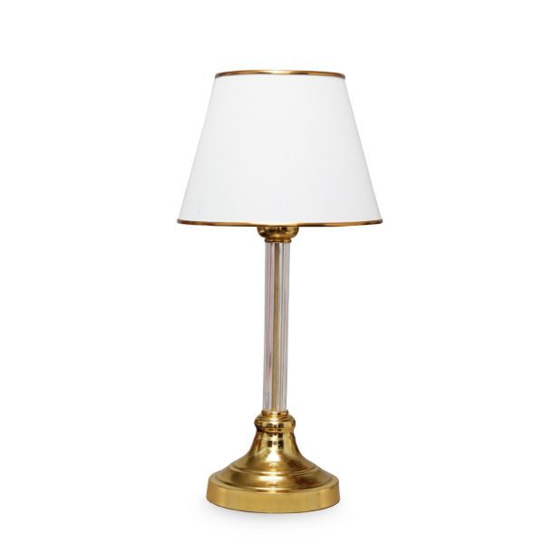 Stolná lampa Deni biela