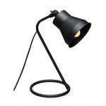 Stolná lampa Zerus čierna