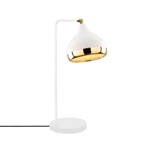 Stolová lampa Yildo biela/zlatá Stolová lampa Yildo biela/zlatá