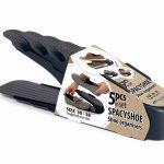 Súprava 5 ks organizérov na topánky SHOES veľ. 30-38 antracit