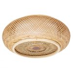 Závěsná lampa La Belle Boho VI hnědá