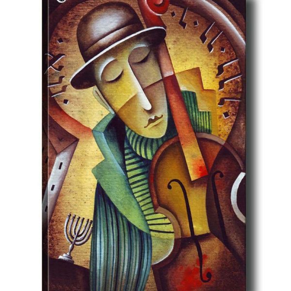 Obraz na plátně Surreal violin 50x70 cm