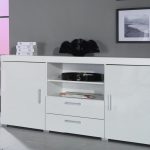 ArtCam Komoda SAMBA | reg. 5 Farba: biela/čierny lesk