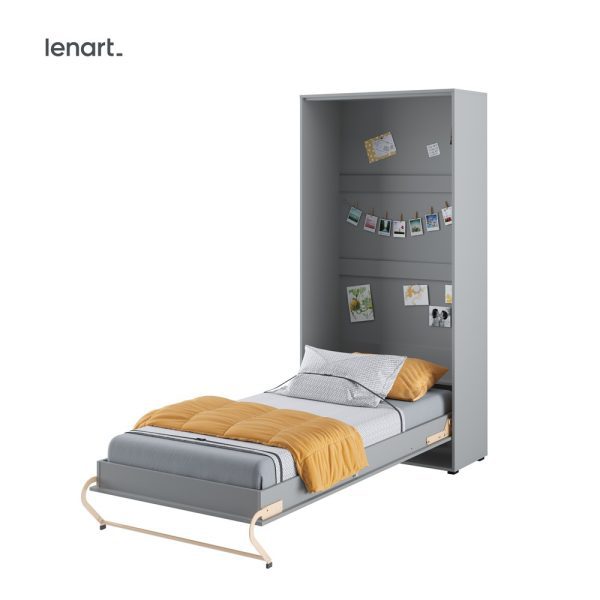 Dig-net nábytok Sklápacia posteľ Lenart CONCEPT PRO CP-03 | 90 x 200 cm Farba: Biela