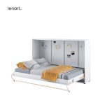 Dig-net nábytok Sklápacia posteľ Lenart CONCEPT PRO CP-05  | 120 x 200 cm Farba: Sivá