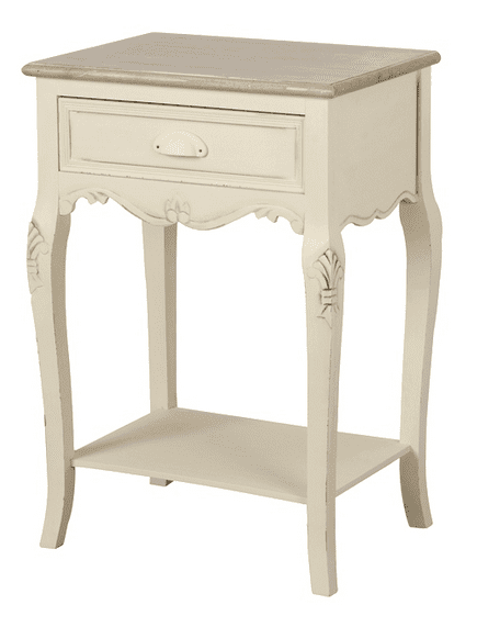 Livin Hill Stolík RI019 RIMINI Farba: Biela-RI19W