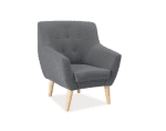 Signal Kreslo Nordic 1 Farba: Bluvel 86