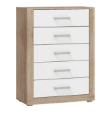 WIP Komoda VIKI  | 08 Farba: Biela / biely lesk