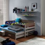 ArtBed Detská posteľ s prístelkou DOIS Prevedenie: Morenie - Akryl