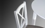 Drewmix Jedálenská stolička NILO 11 Farba: Čierna – Obrázok 2