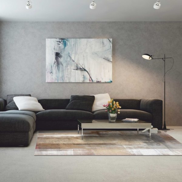Tempo Kondela Koberec ESMARINA typ 1 80x150 | hnedá/sivá