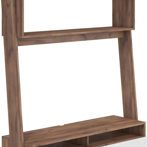 WIP TV stolík RACK|  09 Farba: Biela / čierny lesk
