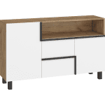 ARTBm Komoda LARS-02 |  2D2S Farba: craft tobaco/biela