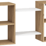 ARTBm Polica NORDIS-08 Farba: craft tobaco/biely