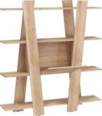 ARTBm Regál 140-2D VIA | 06 Farba: craft tobaco – Obrázok 2