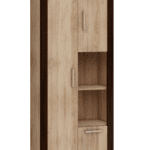 ARTBm Regál NOTTI | 06 Farba: craft biely / craft tobaco / craft biely