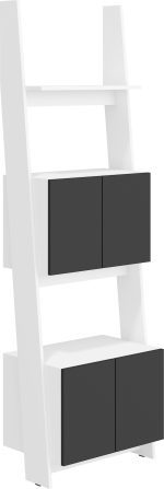 ARTBm Regál RACK 05 | 60-2D Farba: Craft biely / craft zlatý – Obrázok 2