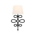 Nástenná lampa Asaf II biela