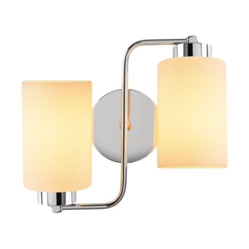 Nástenná lampa Balcova III strieborná Nástenná lampa Balcova III strieborná