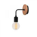 Nástenná lampa Dartini čierna