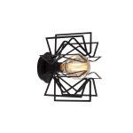 Nástenná lampa Nemrut čierna