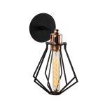 Nástenná lampa Oylat I čierna