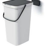 Odpadkový kôš SELECT 25 l popolavo šedý