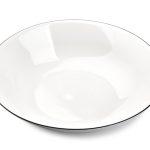 Porcelánová misa SIMPLE biela