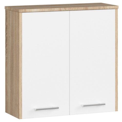 Skrinka do kúpeľne FIN 60 cm dub sonoma/biela Skrinka do kúpeľne FIN 60 cm dub sonoma/biela