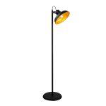 Stojacia lampa Lik III 145 cm čierna