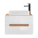 ArtCom Keramické umývadlo UM-6275 SLIM 2 | biela 60 cm