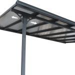 ArtRoja Pergola BRUCE H | sivý polykarbonát