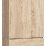Šatníková skriňa Star 90 cm dub sonoma